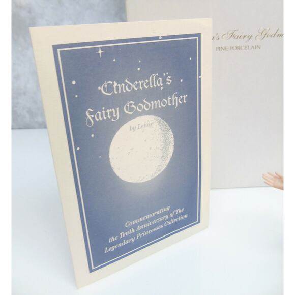 LENOX Princesses Cinderella's FAIRY GODMOTHER Pumpkin Limited Edition 3189 + COA - Picture 10 of 11